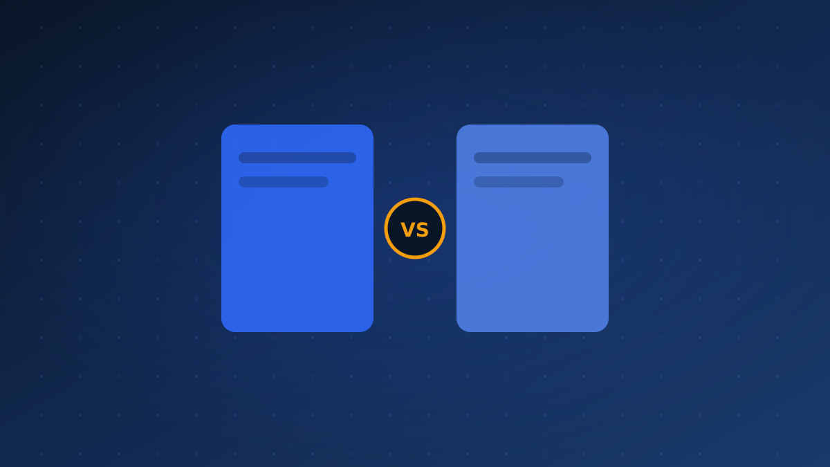 Abstract illustration of side-by-side tool panels with a comparison badge representing Best AI App Builders in 2026: Lovable vs Bolt vs Replit vs v0