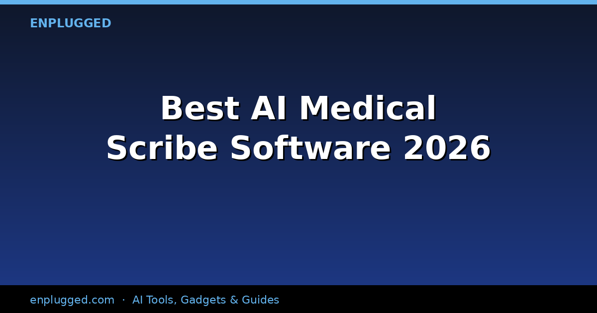 The Best AI Medical Scribe Software for Private Practice in 2026