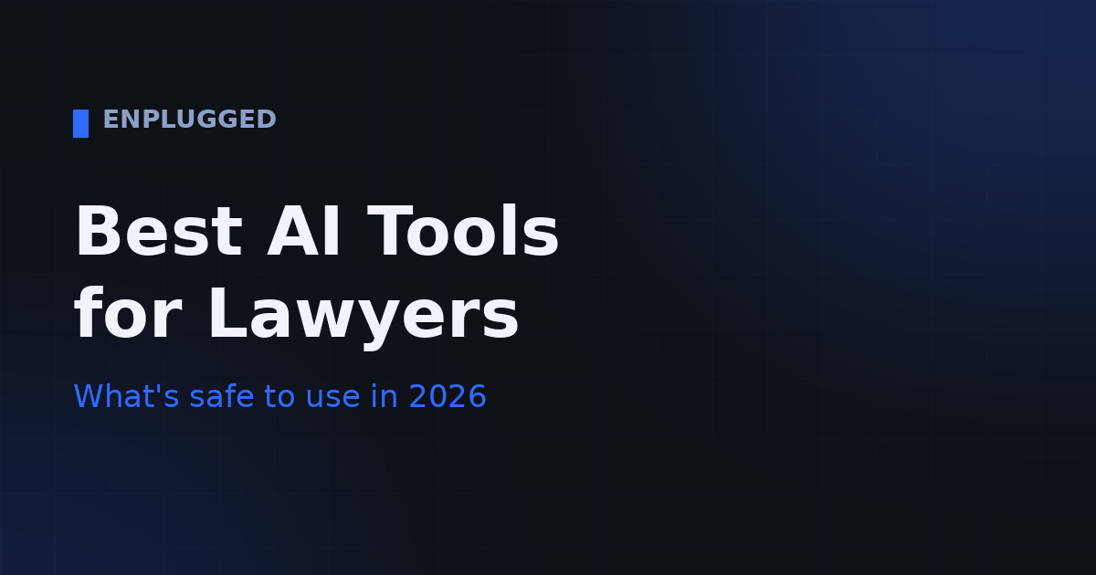 Best AI tools for lawyers and law firms in 2026