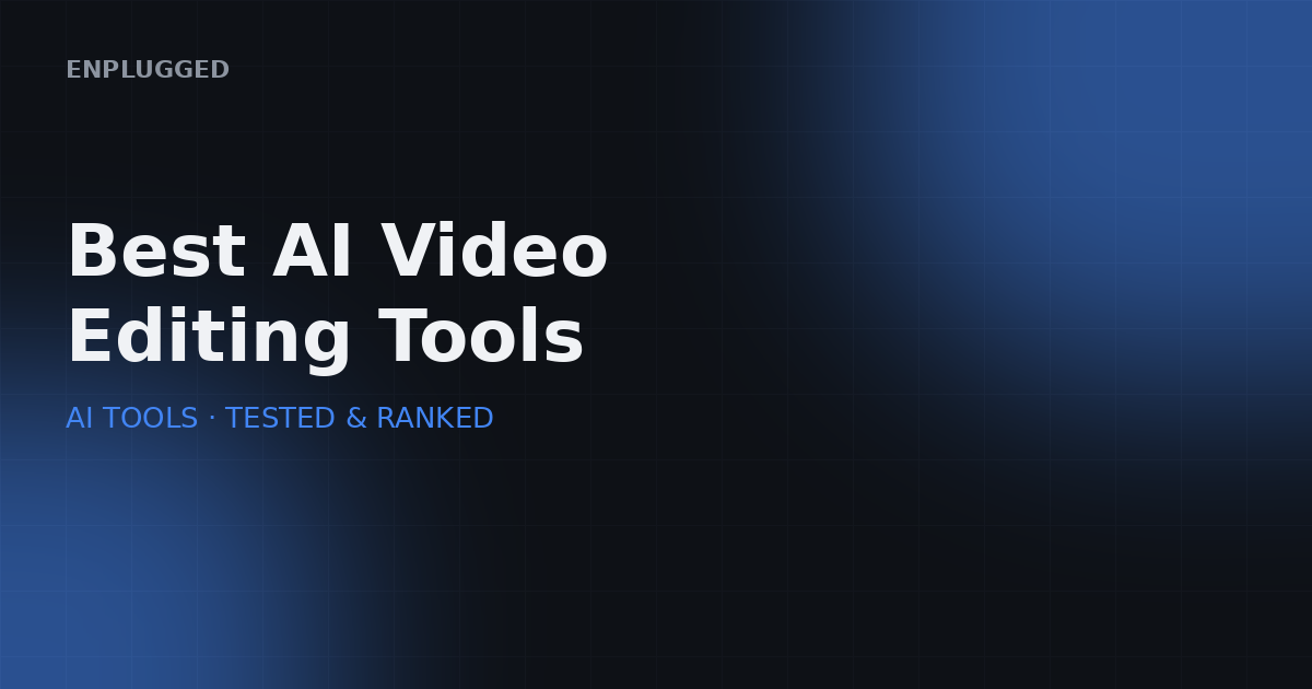 Comparison of the best AI video editing tools in 2026
