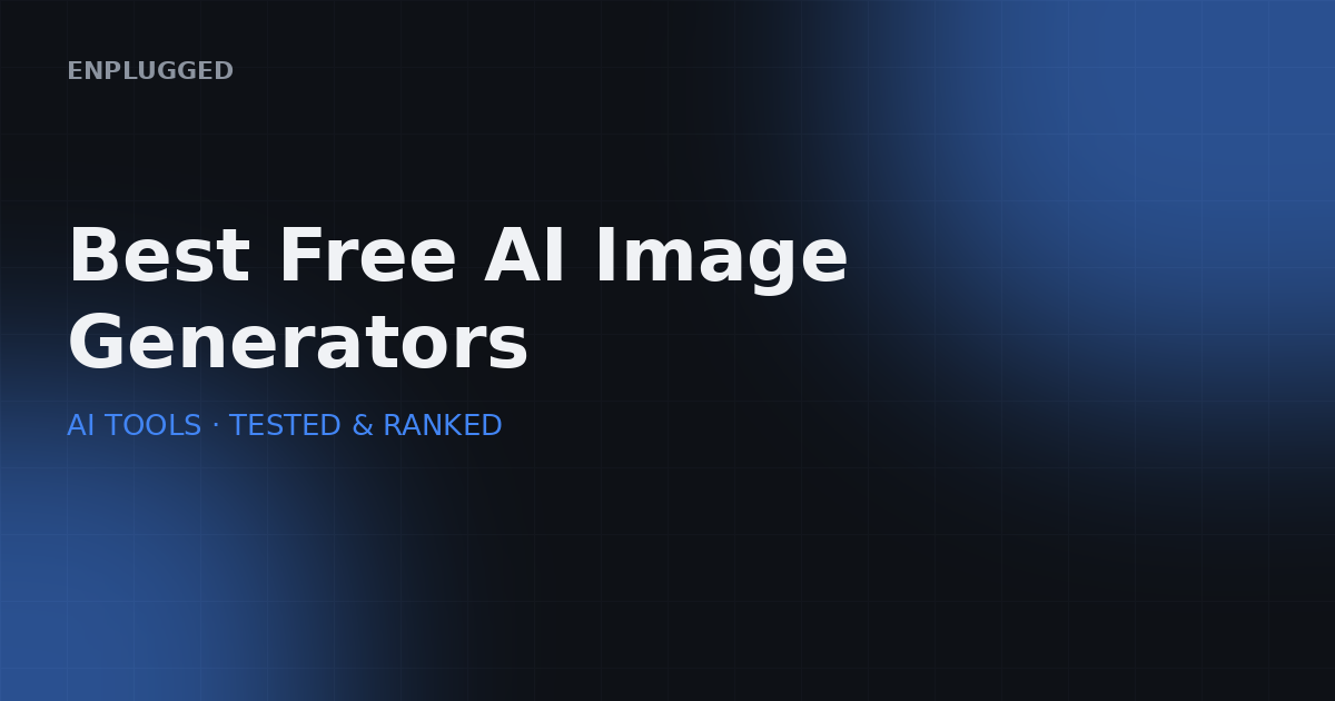 Comparison of the best free AI image generators in 2026