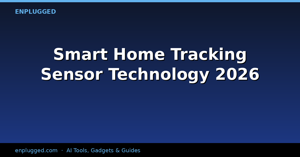 Tracking Sensor Technology in Smart Homes: Enhancing Security, Efficiency, and Comfort in 2026